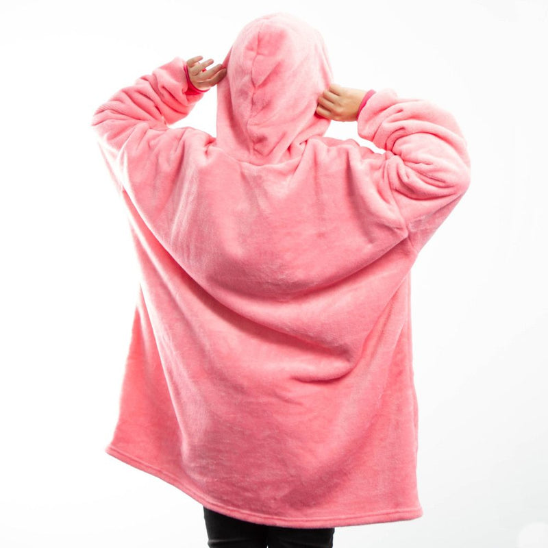 Oversized Ultra Plush Hoodie Blanket