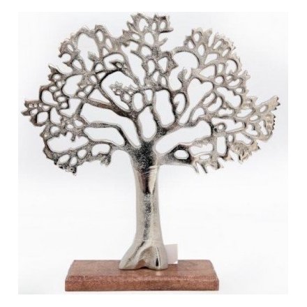 Silver Tree Ornament