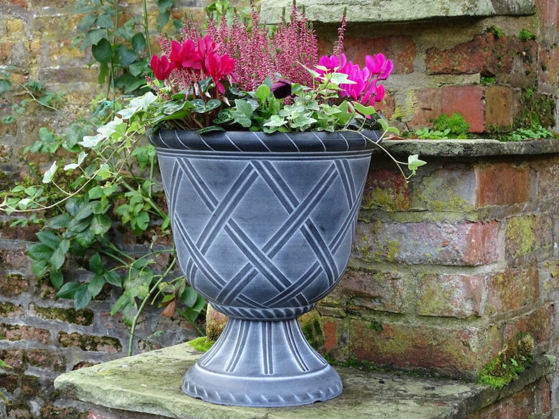 Lattice Urn - Garden Planter