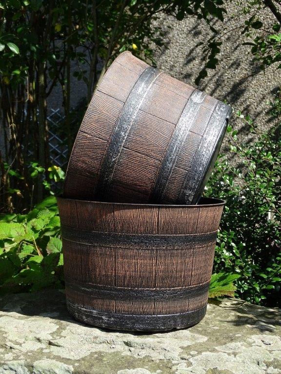 Whiskey Barrel Planter