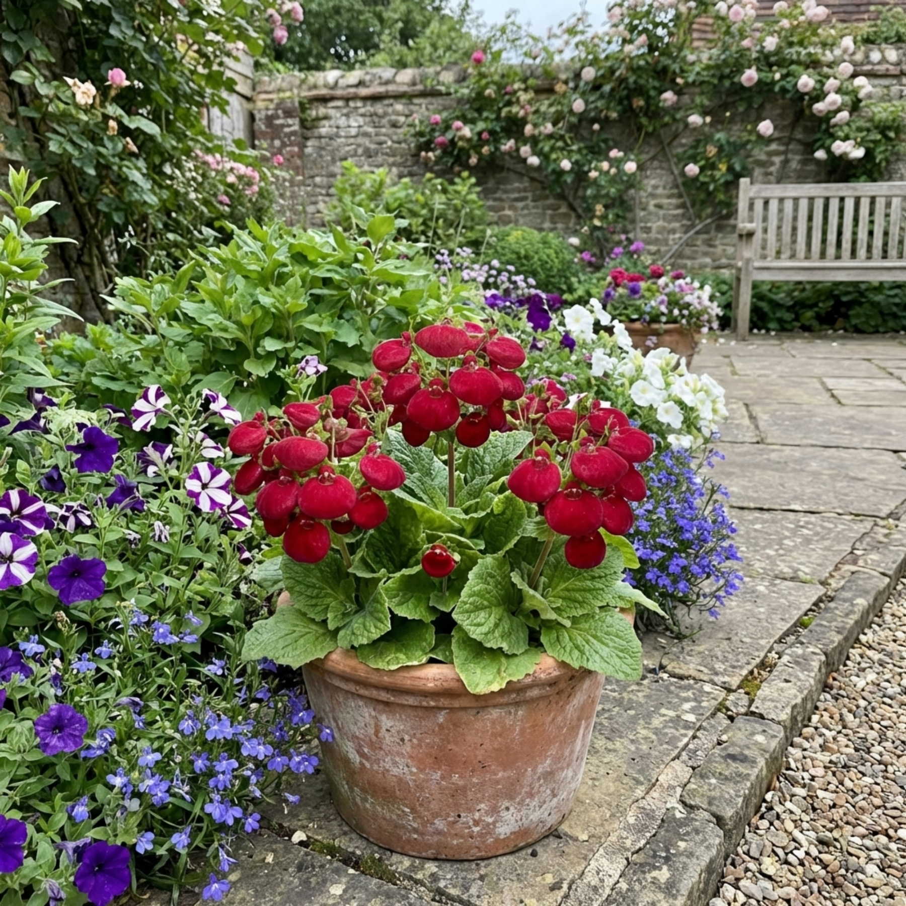 Calynopsis Calceolaria Calynopsis ‘Ruby’, Ready to Plant – Hope Plants Ltd