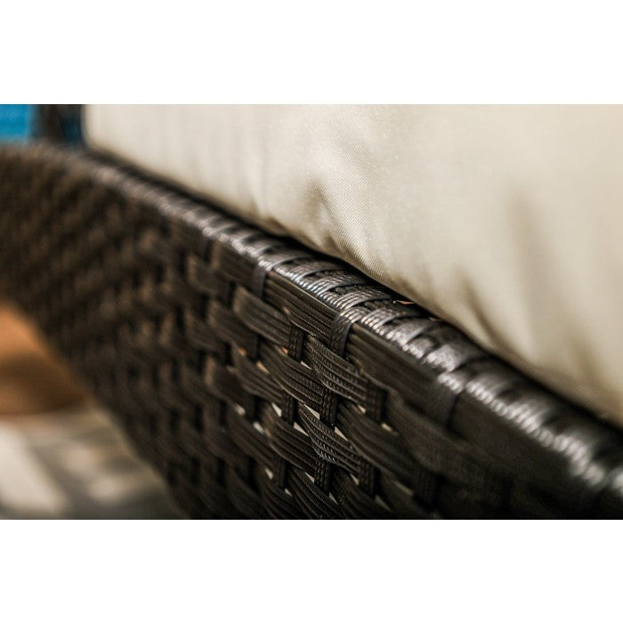 Savona Pair of Luxury Loungers in Black
