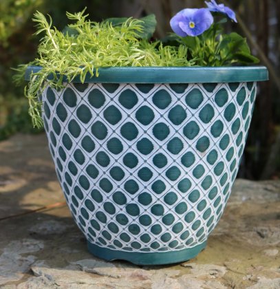 Bell Quilt Planter