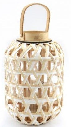 Woven Wooden Lantern