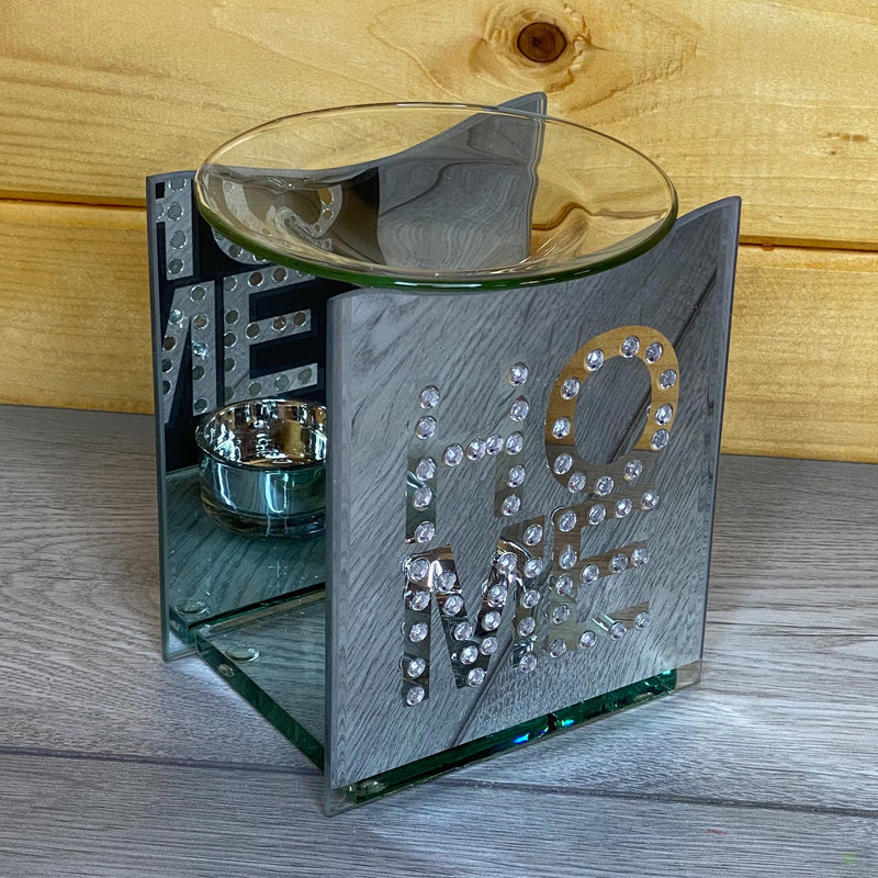 Mirrored HOME Oil Burner