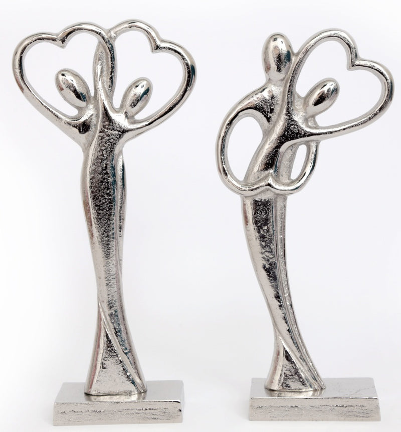 Entwined Couple Silver Figure