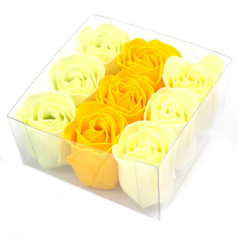 Set of 9 Soap Flowers