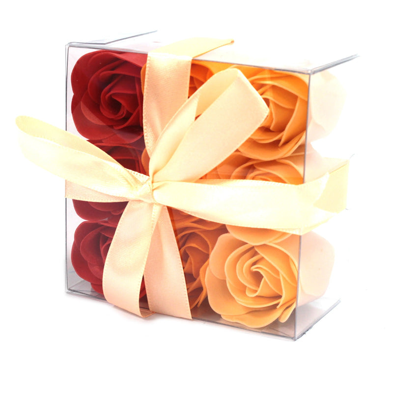 Set of 9 Soap Flowers