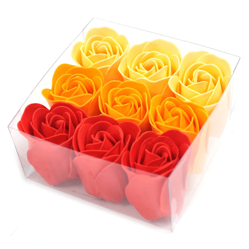 Set of 9 Soap Flowers