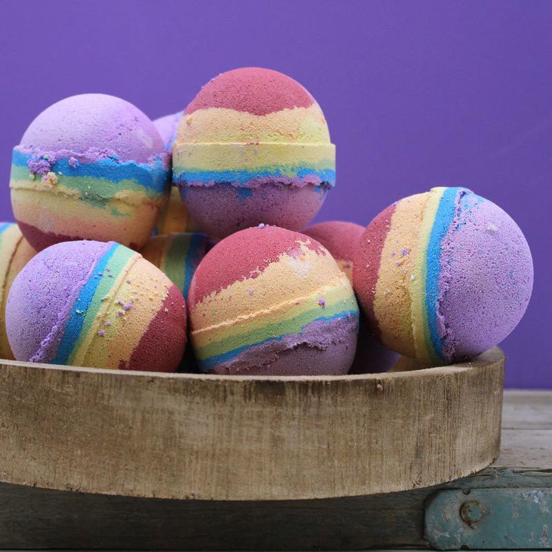 Rainbow Bath Bomb - Fruit Salad 230g