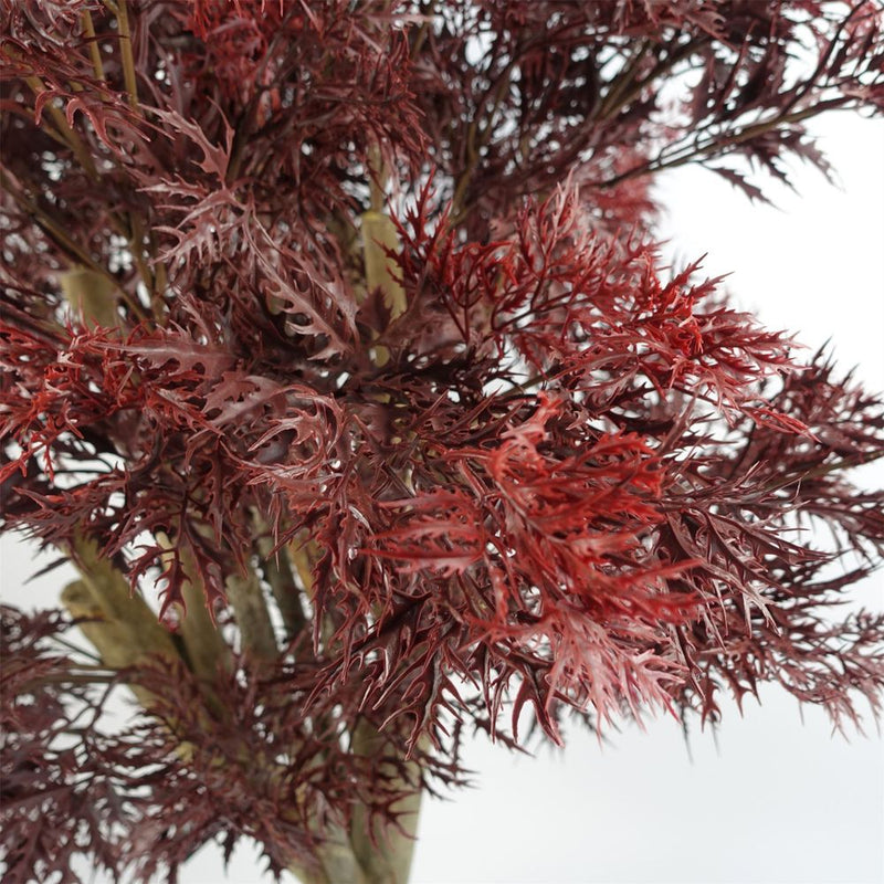 120cm Red Aralia Tree Artificial UV Resistant Outdoor