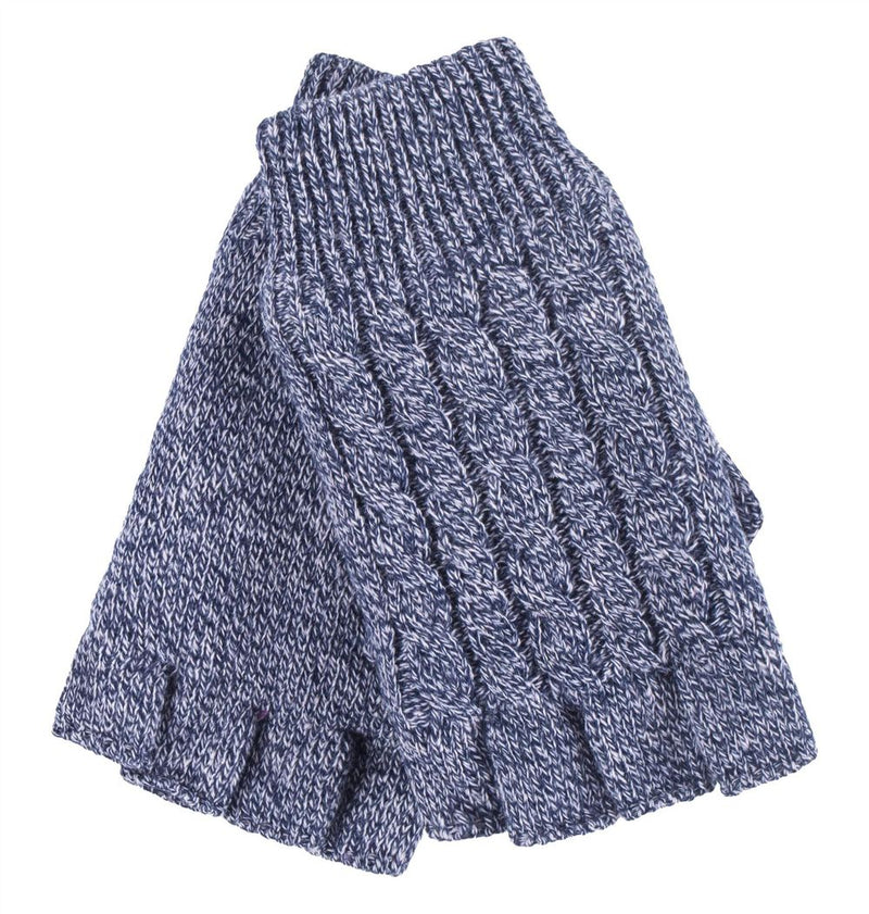 Heat Holders - Ladies CABLE KNIT Fingerless Gloves