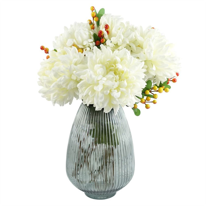 75cm Extra Large Reflex Chrysanthemum - White