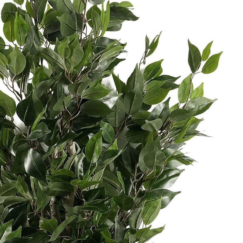 110cm Artificial Evergreen Twist Ficus Tree