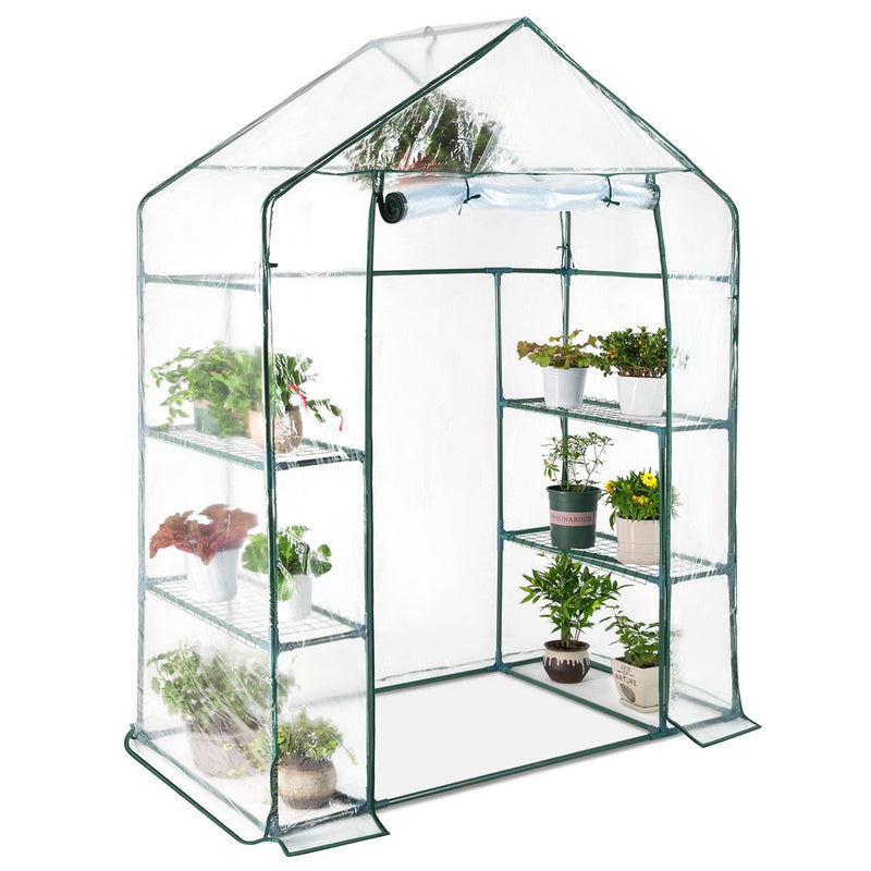 Walk in Garden Greenhouse 100% Waterproof, UV Protection, Heat Preservation & Cold Protection