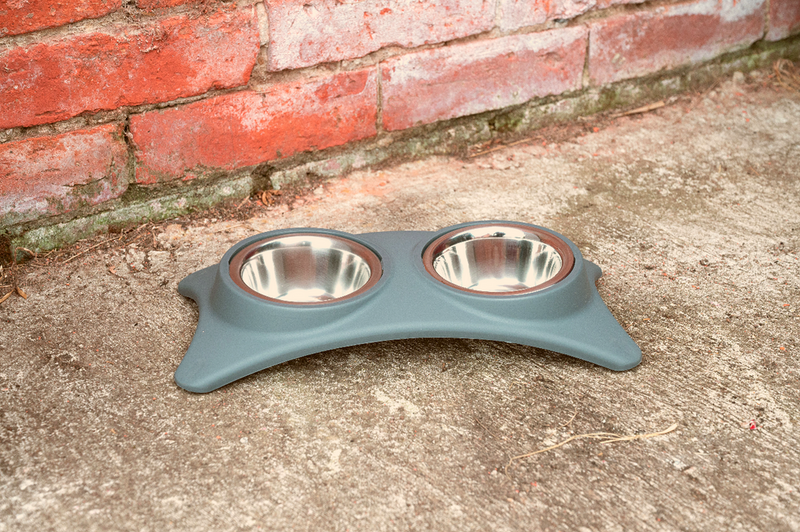 Small Double Feeding Pet Bowls