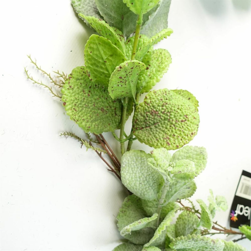 125cm Artificial Trailing Hanging Mint Leaf Garland Plant Realistic