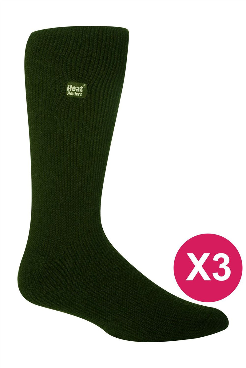 Heat Holders - Mens Original Socks - 6-11 UK (3 PAIRS)
