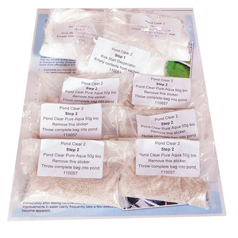 Blooming Fast Pond Clear Pro 2 Step Pack - Extra Large