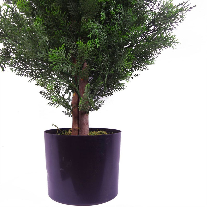 120cm Artificial Cypress Topiary