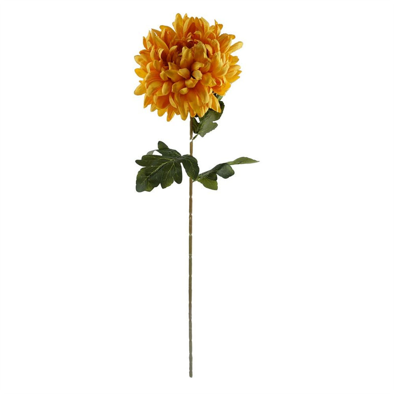 100cm Yellow Chrysanthemum Glass Ball Vase