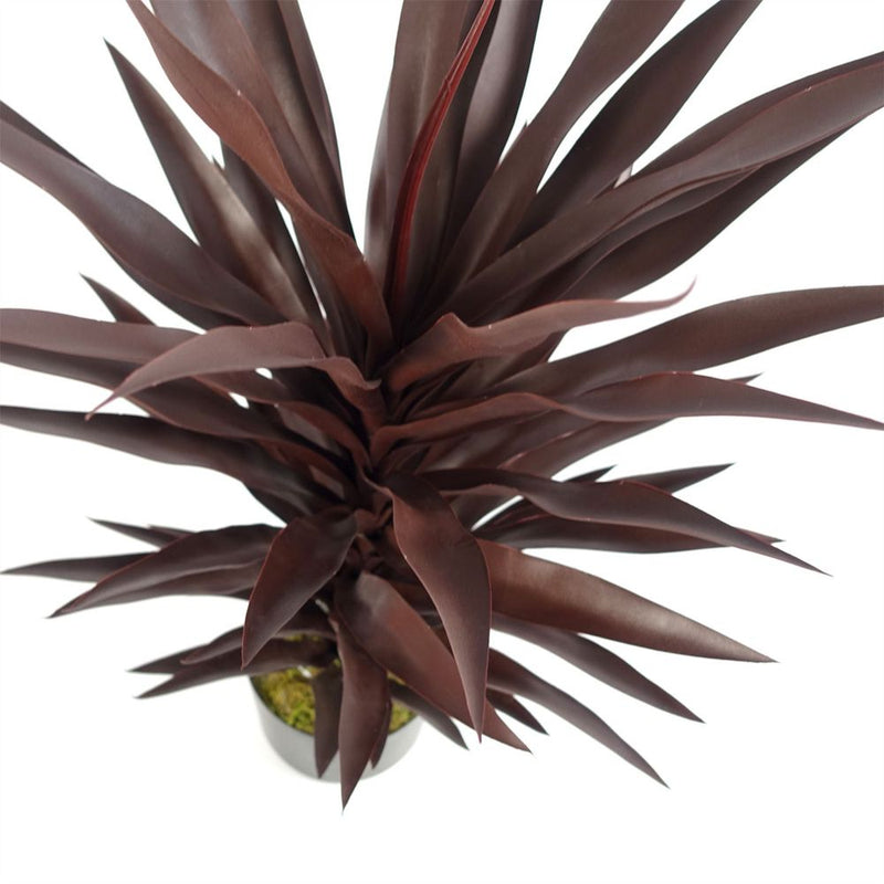 85cm Dark Red Yucca Plant Artificial
