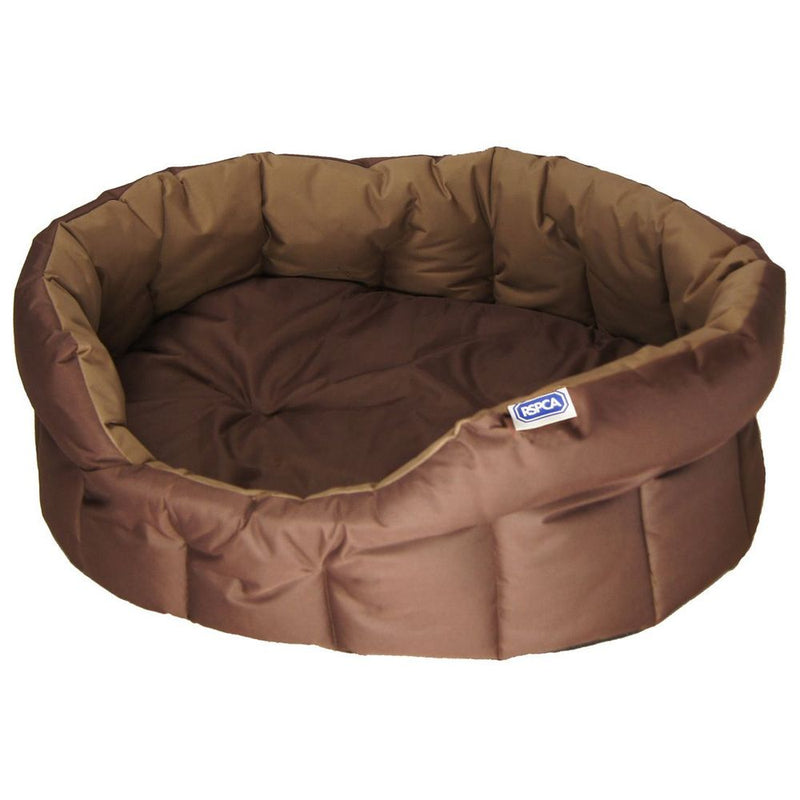 RSPCA Extra Tough Dog Bed - Oval 50x48cm
